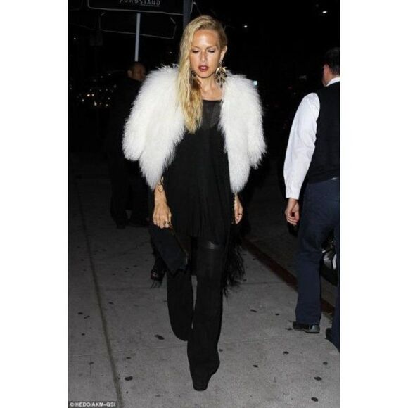 Nwt Rachel Zoe | Gigi Suede Flare Pants - Picture 1 of 14